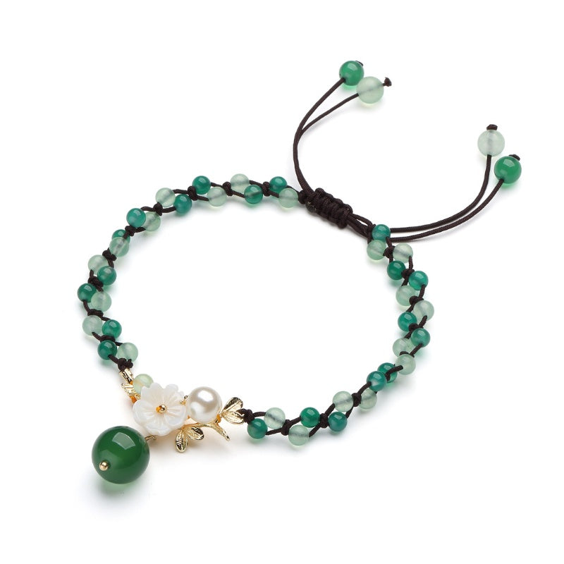 Jade Financial Success Anklet - Image 4