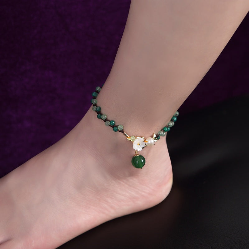 Jade Financial Success Anklet - Image 6