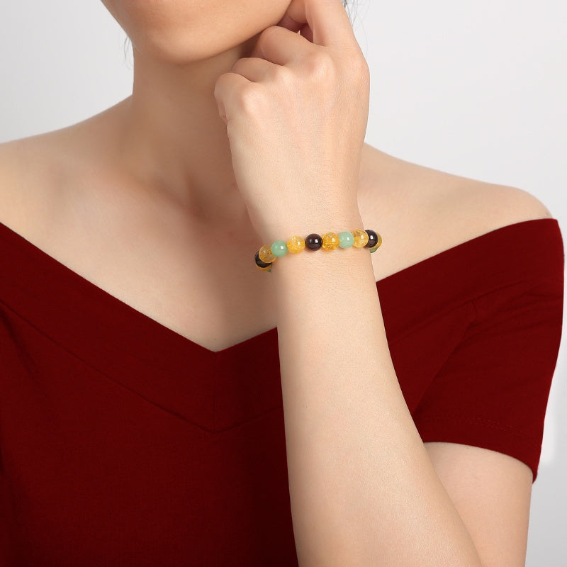 Exclusive: Triple Success Bracelet – Citrine, Aventurine, Garnet - Image 5