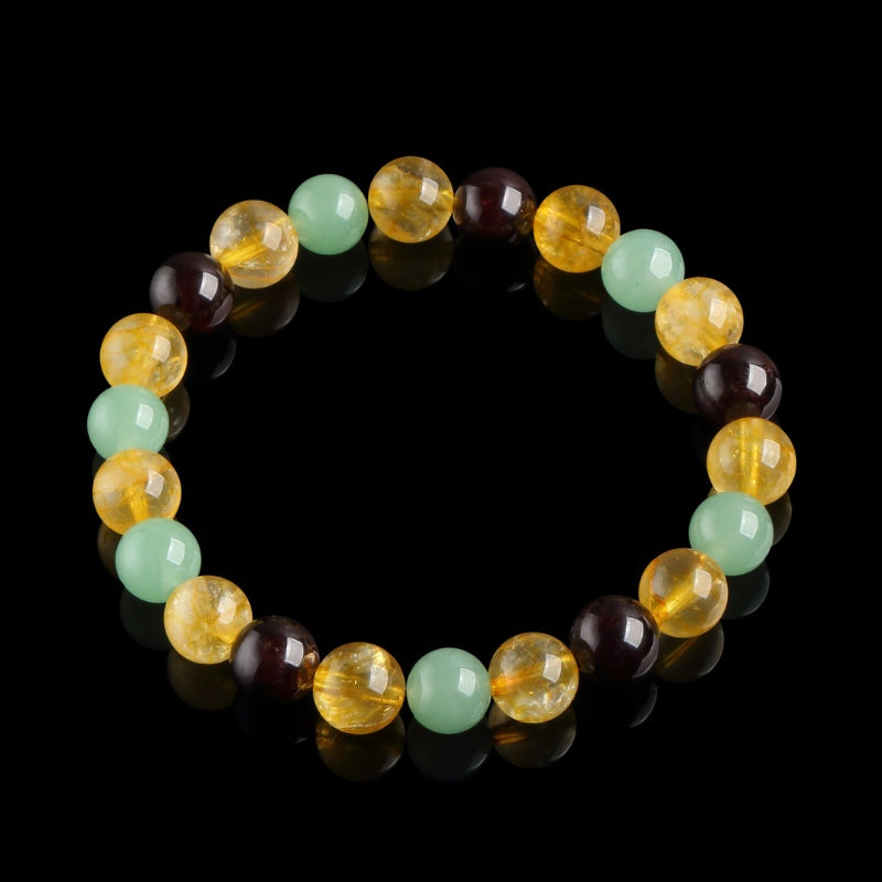 Exclusive: Triple Success Bracelet – Citrine, Aventurine, Garnet - Image 7