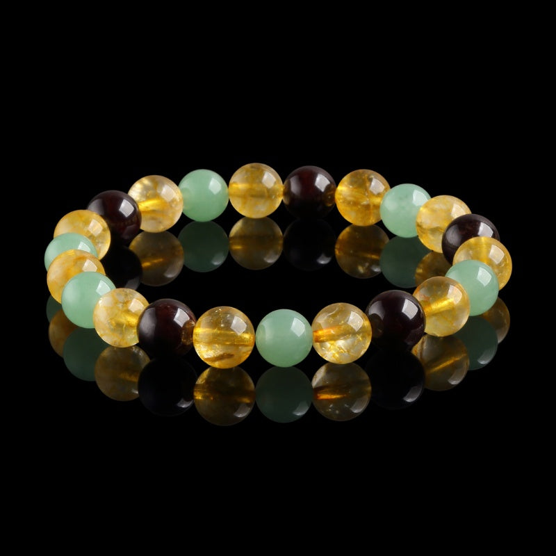 Exclusive: Triple Success Bracelet – Citrine, Aventurine, Garnet - Image 8