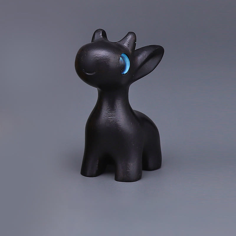 Green Sandalwood Mini Cute Animal Rabbit Cat Deer Whale Prosperity Phone Hanging Decorations - Image 8