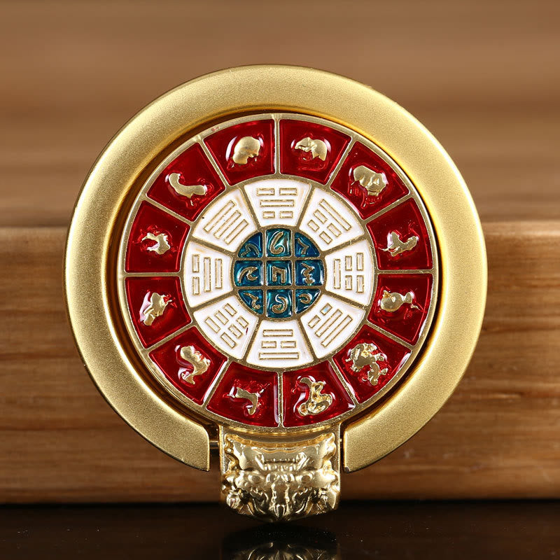 Tibetan Om Mani Padme Hum Peace Phone Ring Bracket Universal Phone Holder Decorations - Image 18