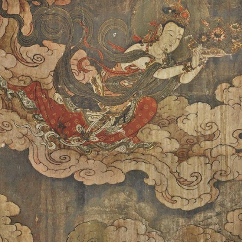 Ebony Wood Rosewood Buddha Avalokitesvara Om Mani Padme Hum Balance Car Key Chain Decoration - Image 28