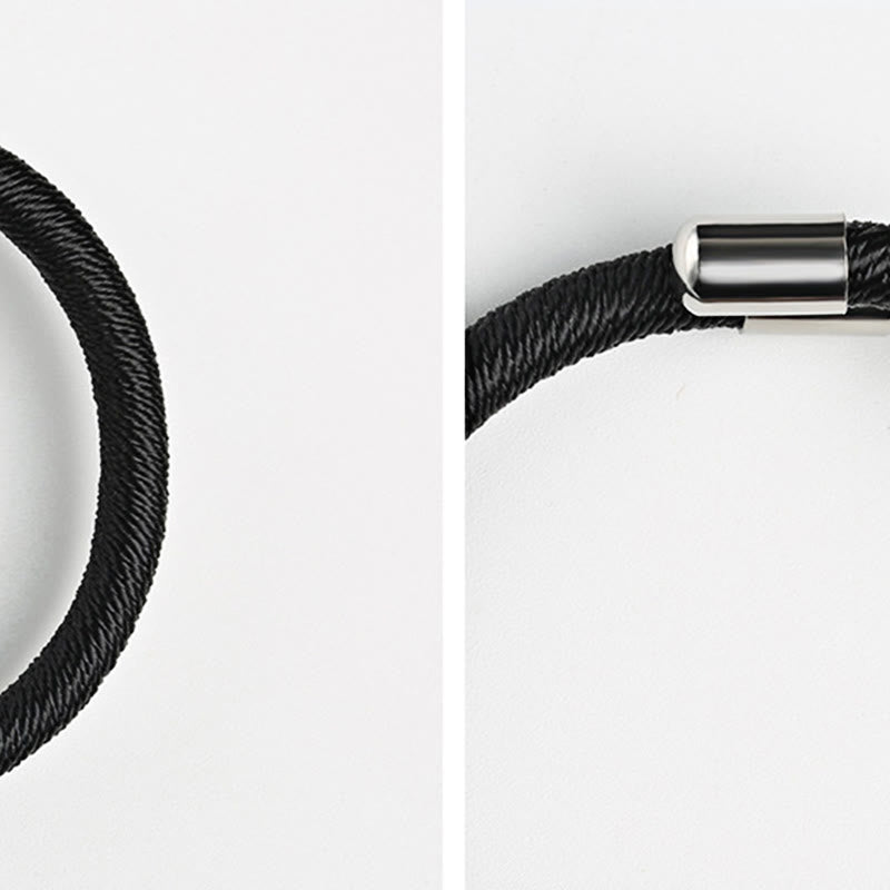 925 Sterling Silver Perfect Knot King Kong Knot Faith Strength Bracelet - Image 8