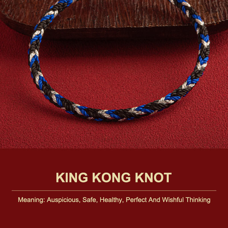 "May prosperity fill your life" Lucky Multicolored Bracelet - Image 6