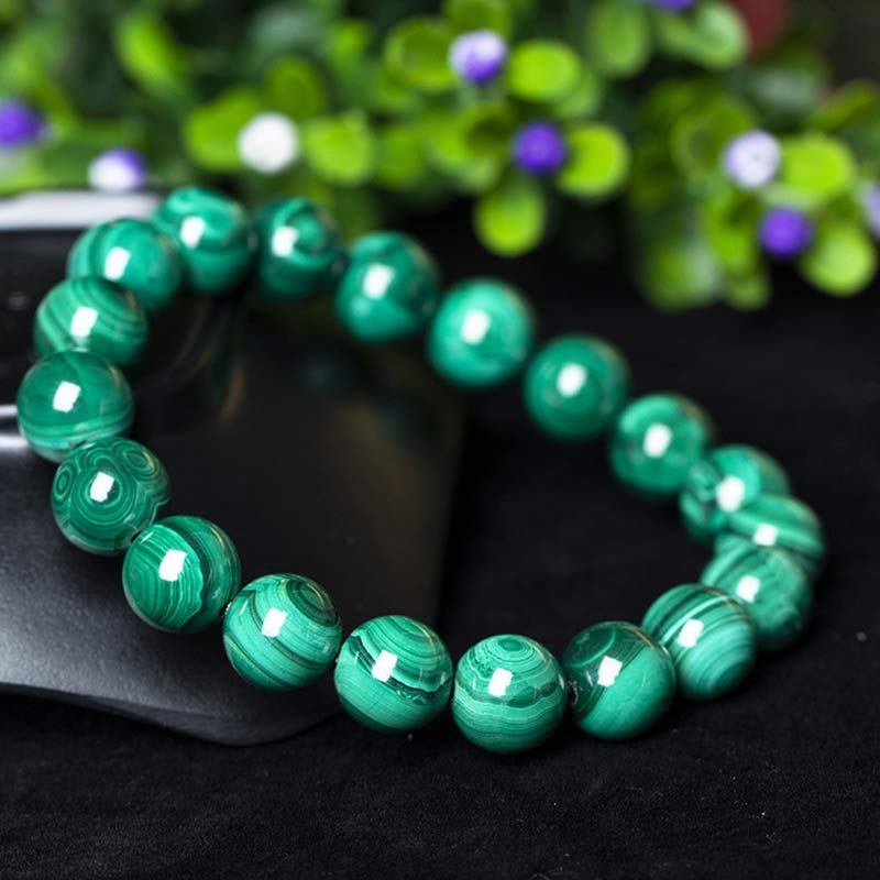 Natural Malachite Protection Calmness Bracelet - Image 16