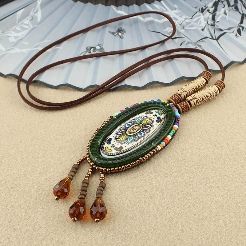 Mandala Pattern Beads Creativity Necklace Pendant - Image 10