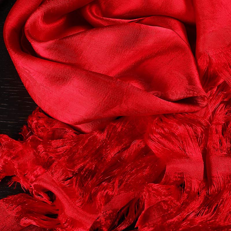 Tibetan Blessing Auspicious 5 Colors Jacquard Khata Decoration - Image 9