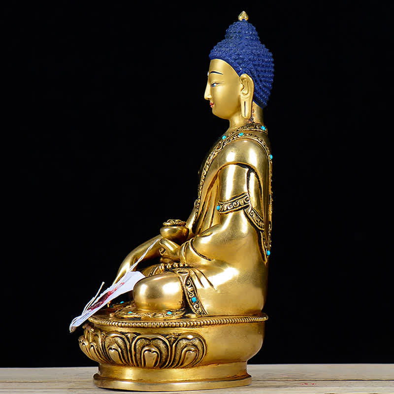 Shakyamuni Compassion Copper Statue Decoration - Image 5