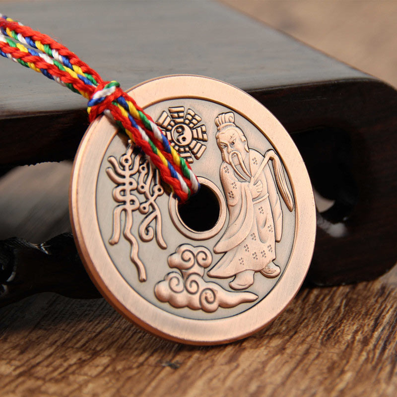 Taoism Yin Yang Symbol Protection Pendant Decoration Amulet - Image 4