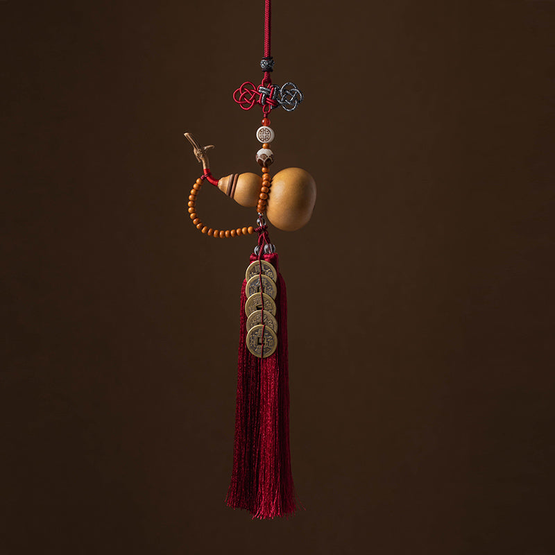 Feng Shui Coins Gourd Chinese Knot Lucky Coins Five Emperor Money Wealth Tassels Decoration - Image 21