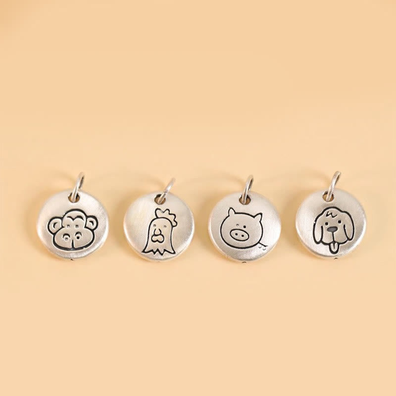 Handmade 999 Sterling Silver Year of the Dragon Cute Chinese Zodiac Luck Braided Bracelet (Extra 30% Off | USE CODE: FS30) - Image 39