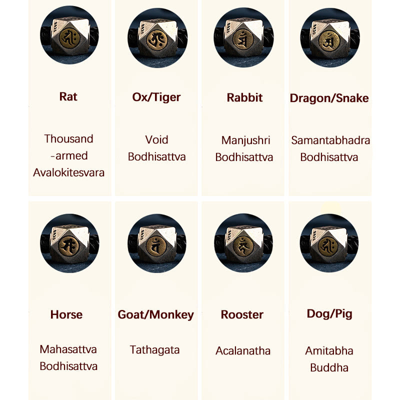 925 Sterling Silver Handmade Chinese Zodiac Natal Buddha Luck Protection Braided String Bracelet (Extra 30% Off | USE CODE: FS30) - Image 10