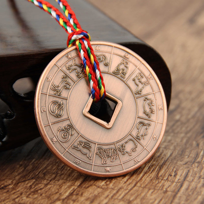 Taoism Yin Yang Symbol Protection Pendant Decoration Amulet - Image 8