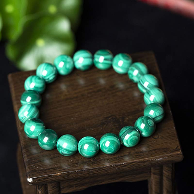 Natural Malachite Protection Calmness Bracelet - Image 19