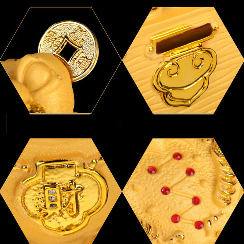 Feng Shui Money Frog Statue Luck Wealth Decoration - Image 8