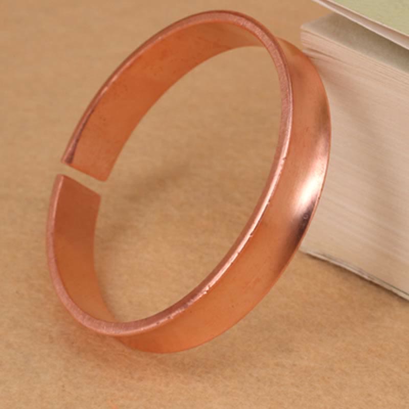Copper Wealth Luck Cuff Bracelet Bangle - Image 3