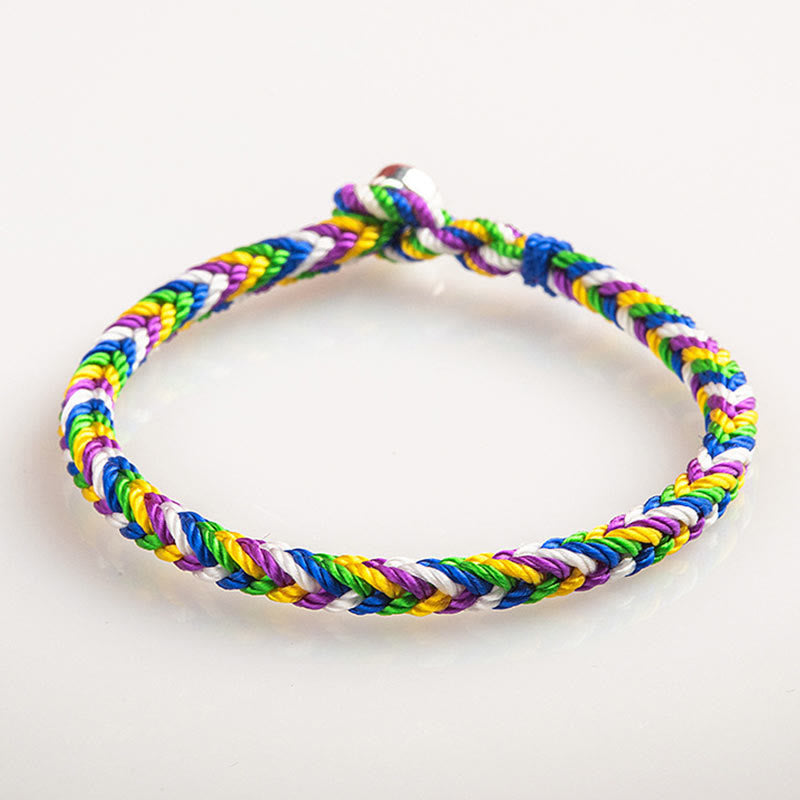 "May everything go your way" Lucky Multicolored Bracelet - Image 13