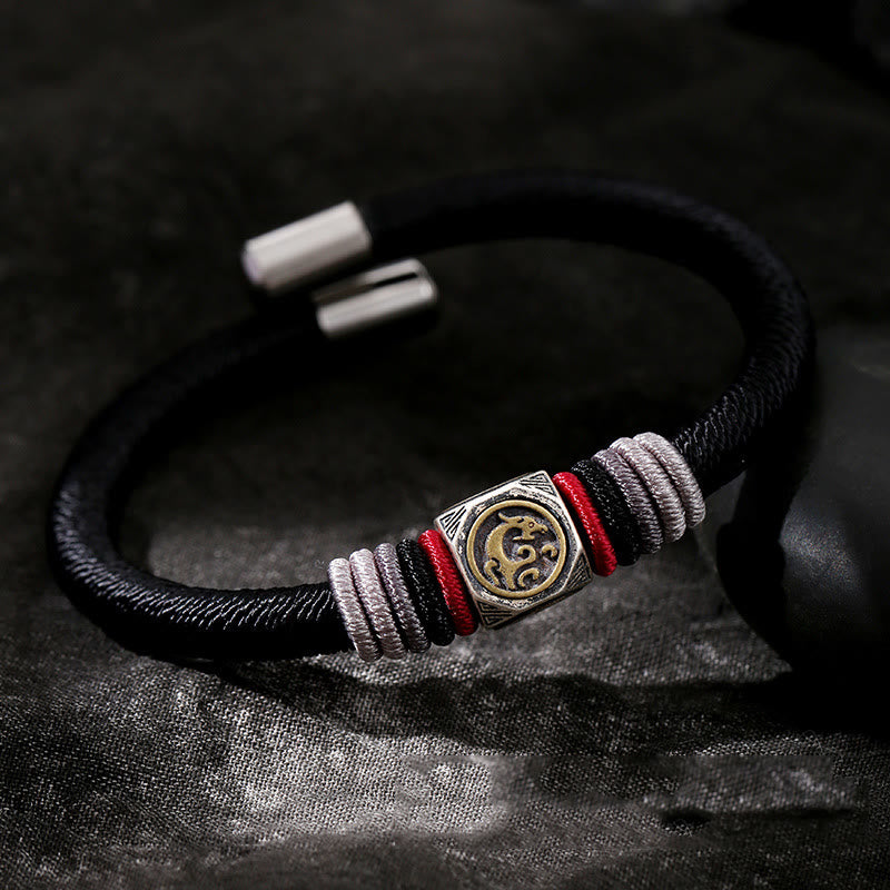 925 Sterling Silver Perfect Knot King Kong Knot Faith Strength Bracelet - Image 5