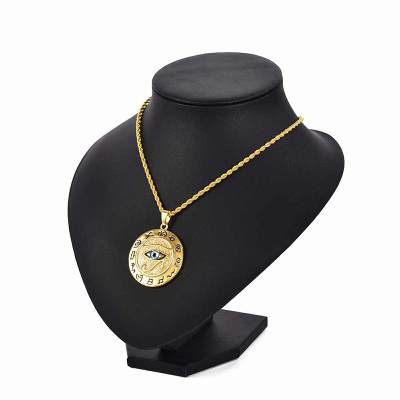 Eye of Horus Protection Necklace Pendant - Image 6