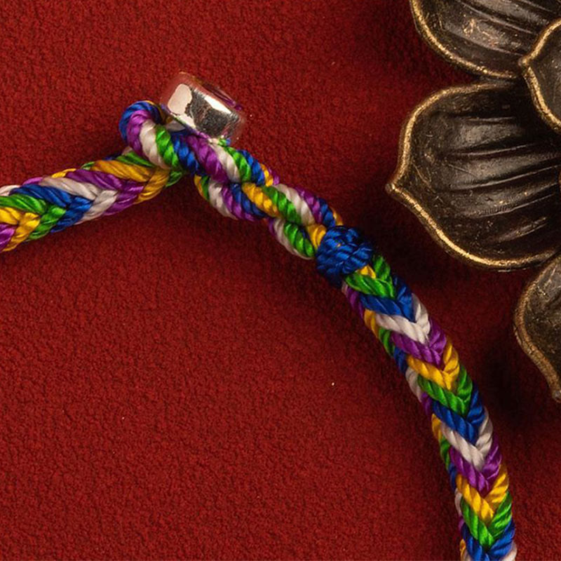 "May everything go your way" Lucky Multicolored Bracelet - Image 5