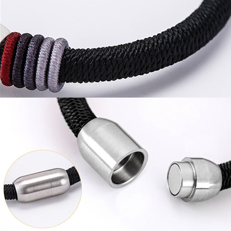 999 Sterling Silver 12 Constellations of the Zodiac Blessing Handmade String Bracelet - Image 20