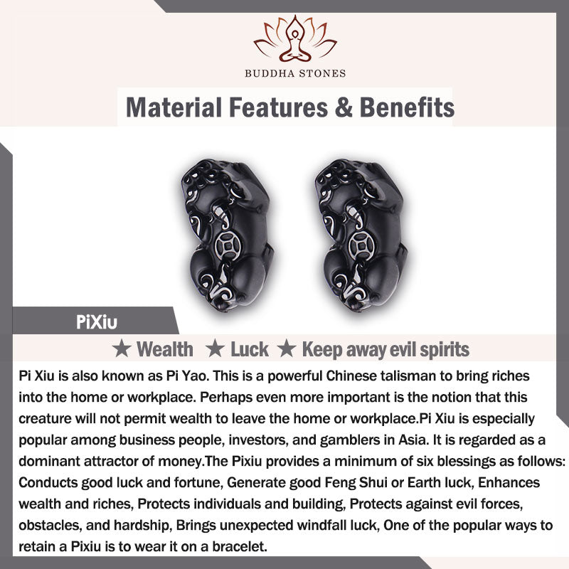 FengShui Tiger Eye Pixiu Bracelet - Image 8