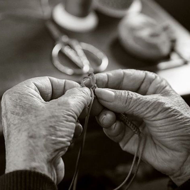 "May prosperity fill your life" Lucky Multicolored Bracelet - Image 7