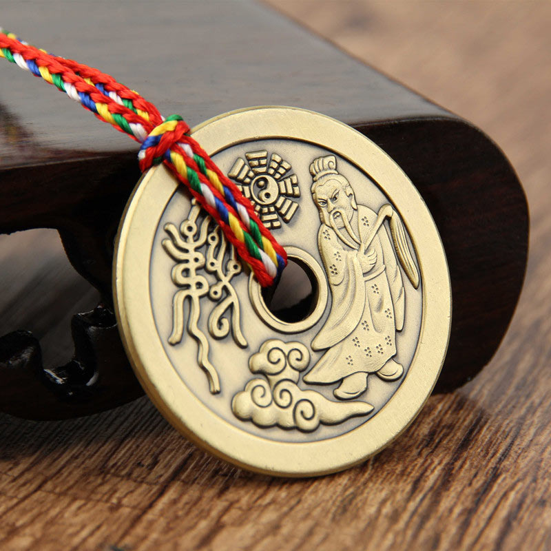 Taoism Yin Yang Symbol Protection Pendant Decoration Amulet - Image 5