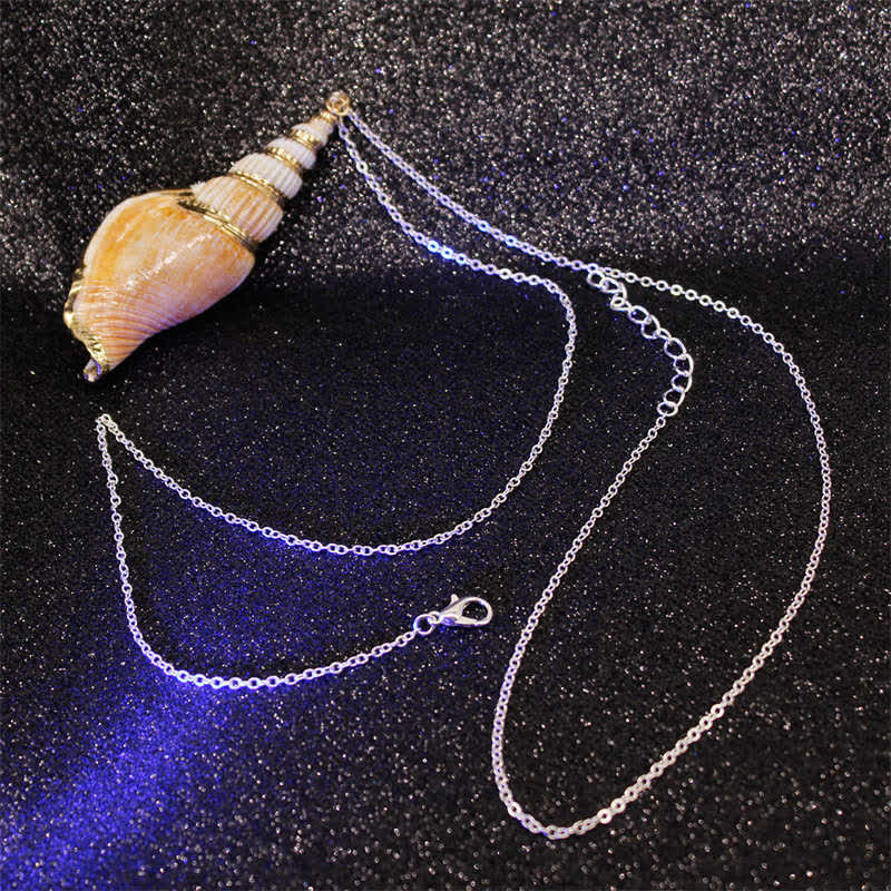 Natural Shankha Conch Shell Seashell Lucky Necklace Pendant - Image 5