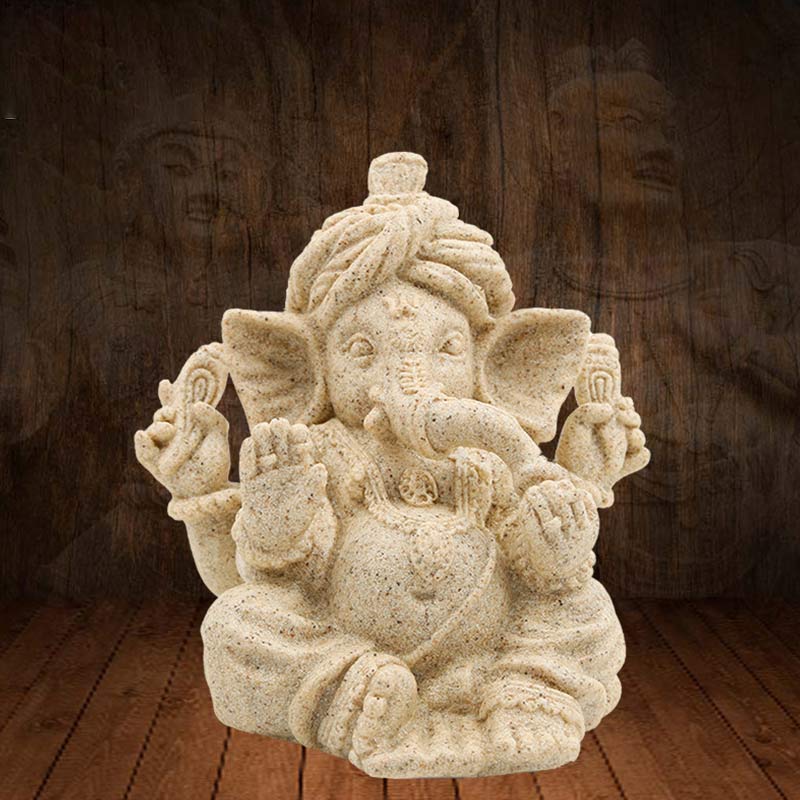 Ganesh Ganpati Elephant Statue Blessing Protection Home Decoration - Image 6
