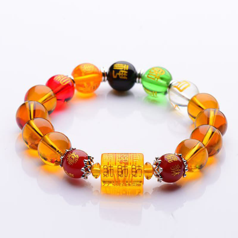 Natural Citrine Fortune Happiness Bracelet - Image 8