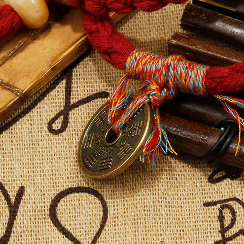 Mountain Ghosts Spend Money Ward Off Evil Spirits Handmade Bracelet - Image 5