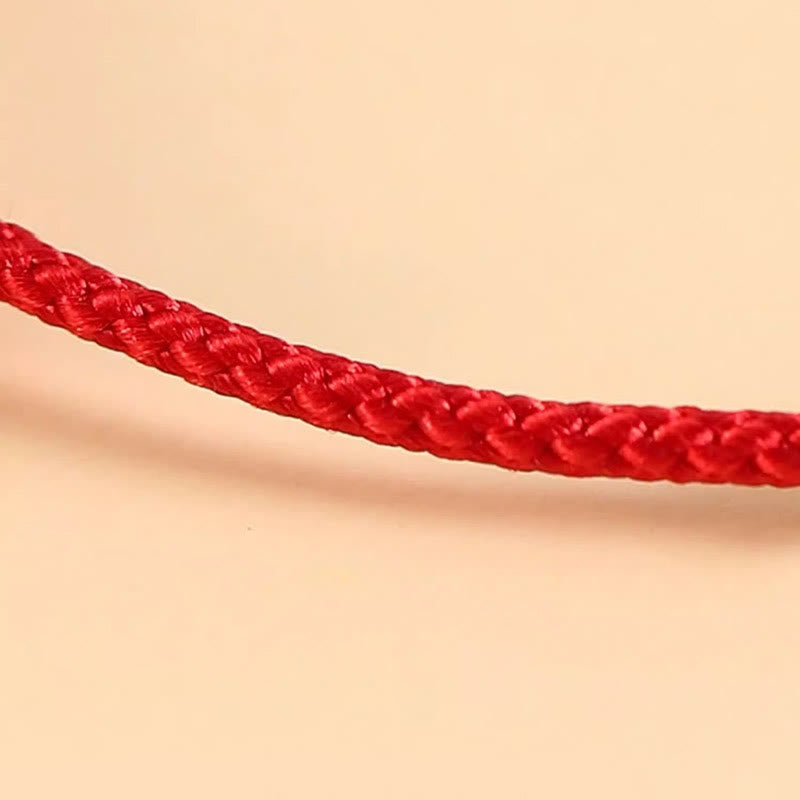 Handmade 999 Sterling Silver Year of the Dragon Cute Chinese Zodiac Luck Braided Bracelet (Extra 30% Off | USE CODE: FS30) - Image 6