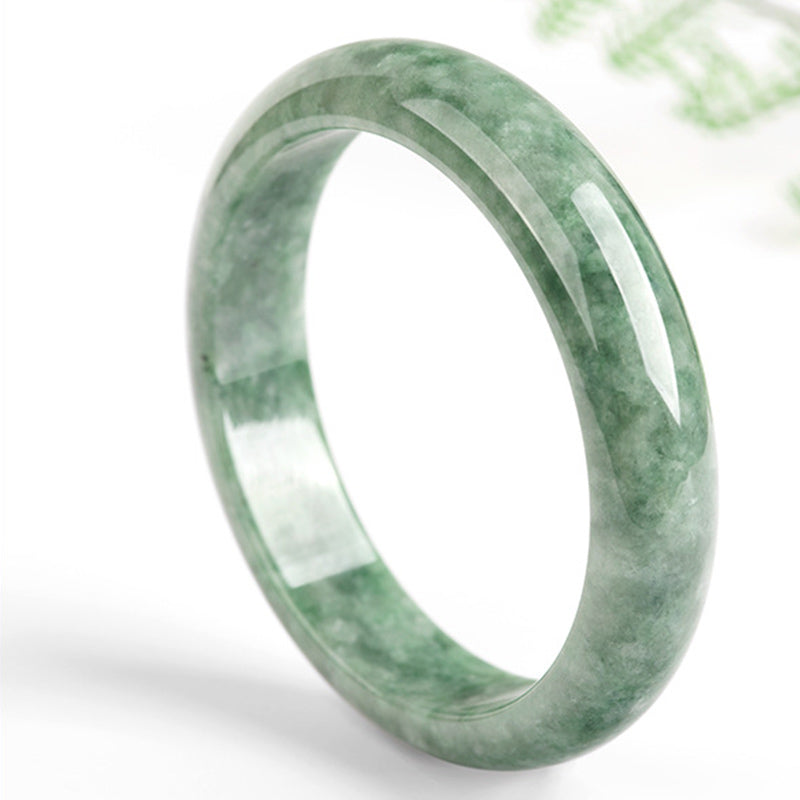 Natural Jade Luck Wealth Bangle Bracelet - Image 4