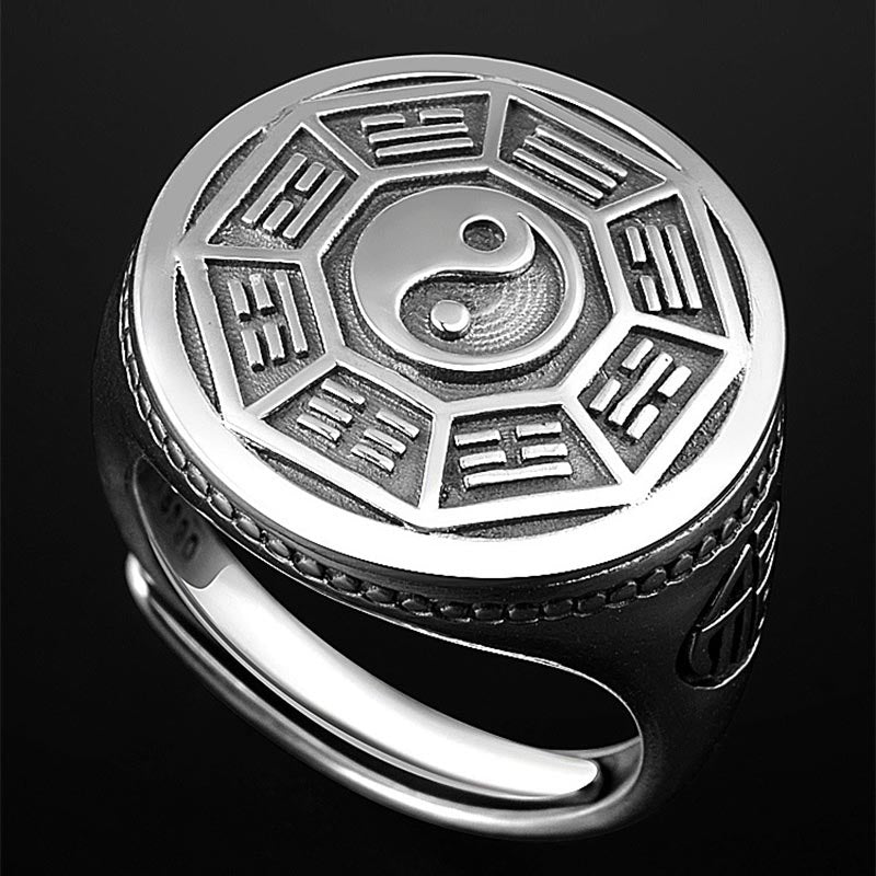Yin Yang Balance Adjustable Ring - Image 4