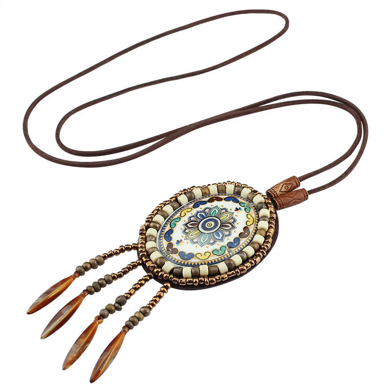 Mandala Pattern Beads Creativity Necklace Pendant - Image 9