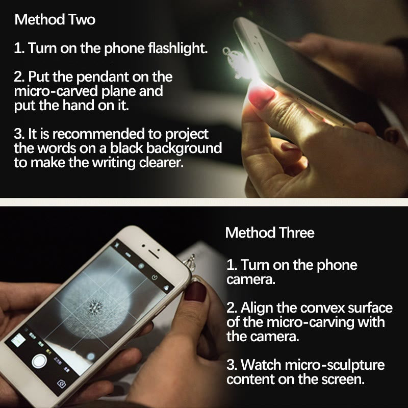 Lotus Titanium Steel Enlightenment Projection Shurangama Mantra Necklace Pendant - Image 8