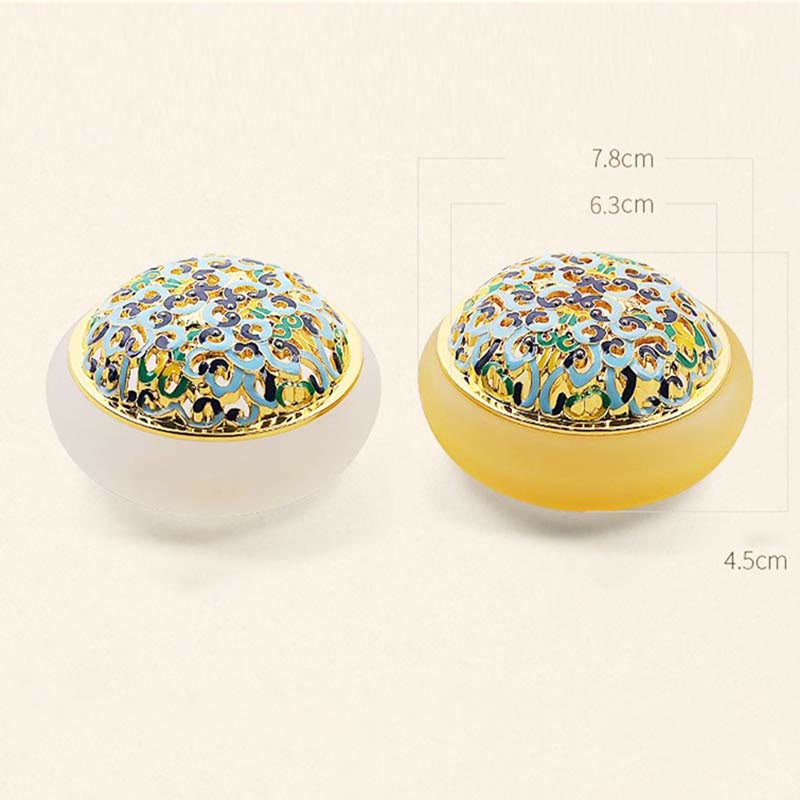 Lotus Liuli Crystal Healing Meditation Incense Burner - Image 15