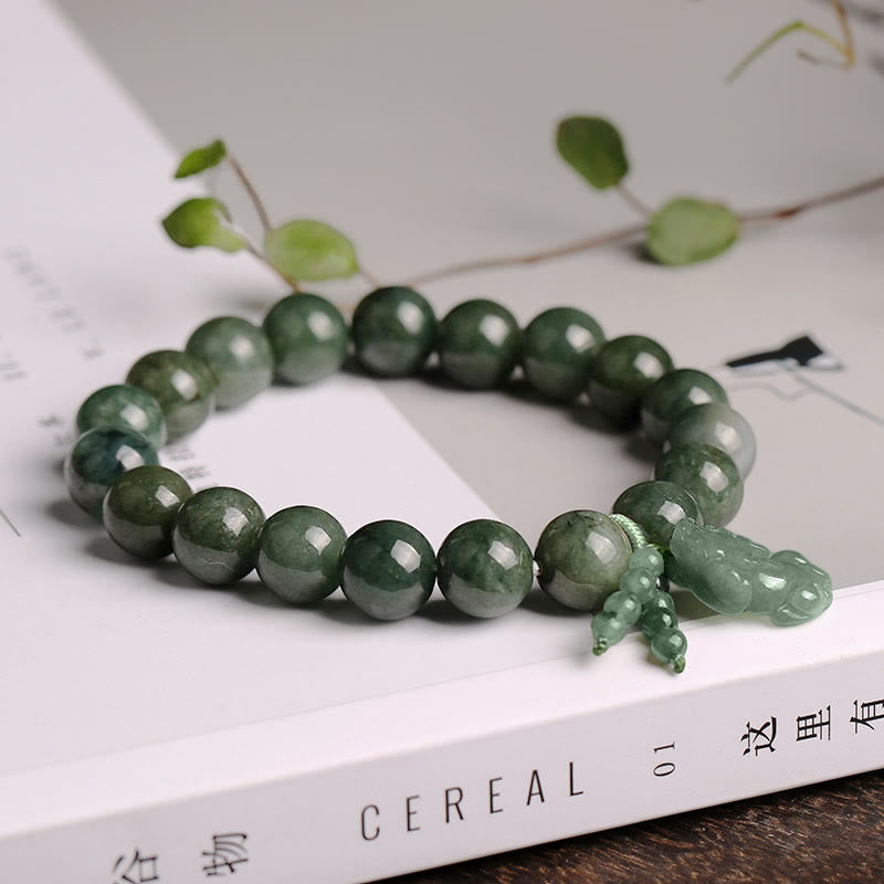 Tibetan Jade PiXiu Prosperity Bracelet - Image 3