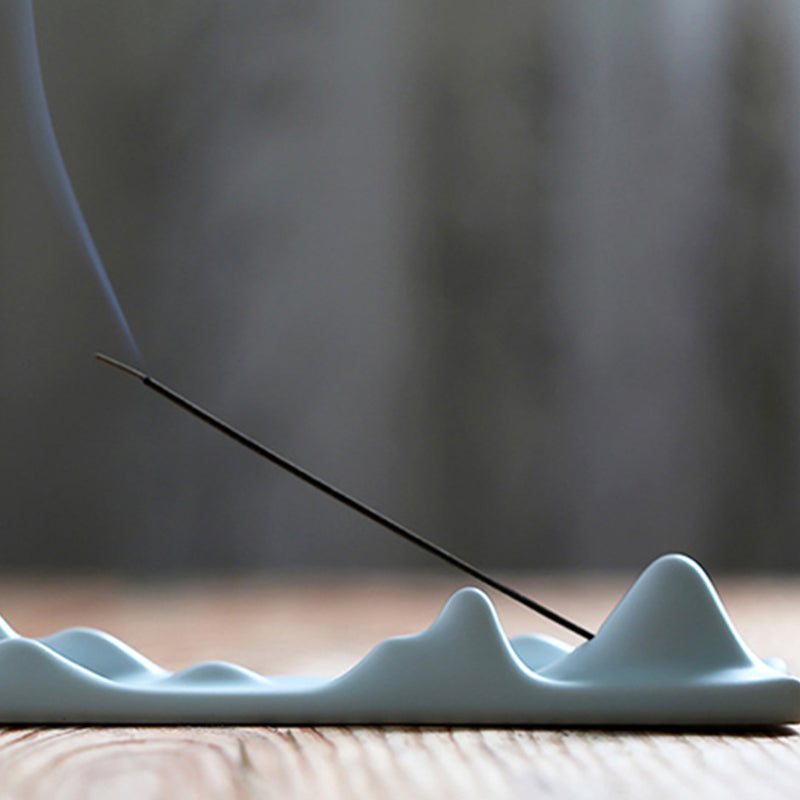 Mountain Cloud Meditation Balance Incense Holder - Image 9