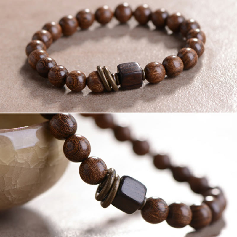 Phoebe Zhennan Wood Spirituality Bracelet - Image 6