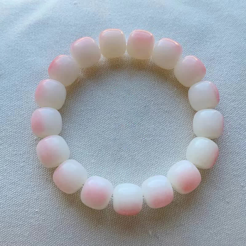 Natural Bodhi Seed Lovely Paw Lucky Cat Paw Peace Bracelet - Image 12