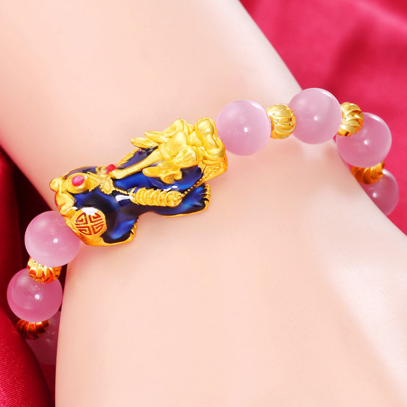 Pixiu Cat Eye Lucky Bracelet - Image 5
