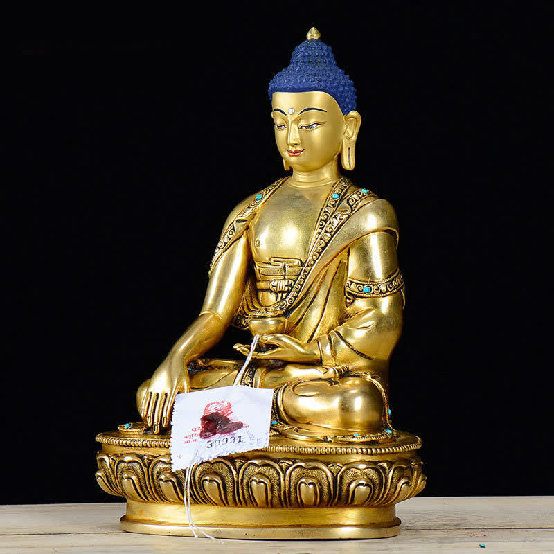 Shakyamuni Compassion Copper Statue Decoration - Image 4