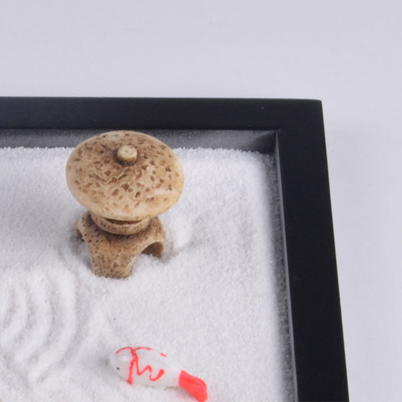 Koi Fish Small Bridge Calm Peace Meditation Zen Garden Decoration - Image 8