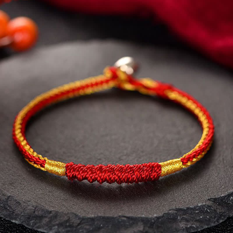 Tibetan Handmade Braid Luck String Protection Bracelet