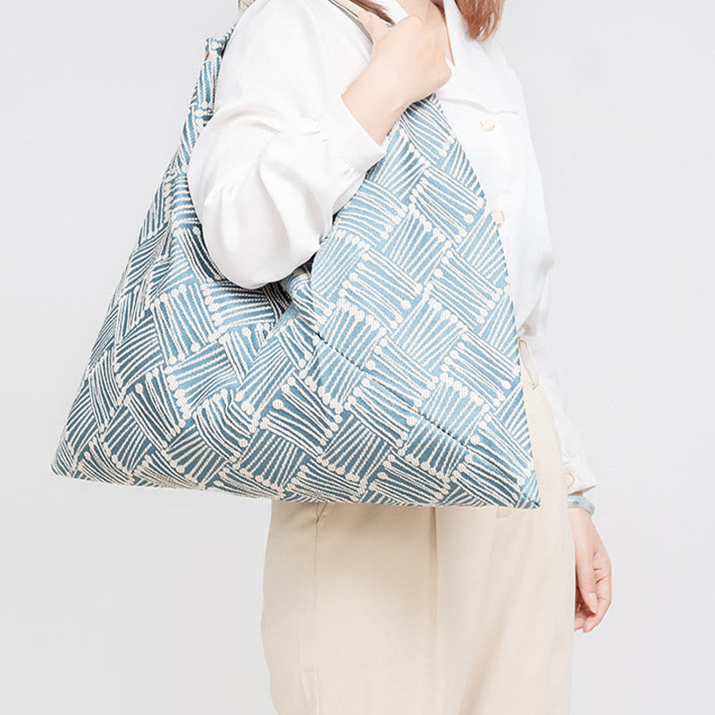 Geometry Tiger Flowers Leopard Stripes Print Underarm Triangle Shoulder Bag - Image 18