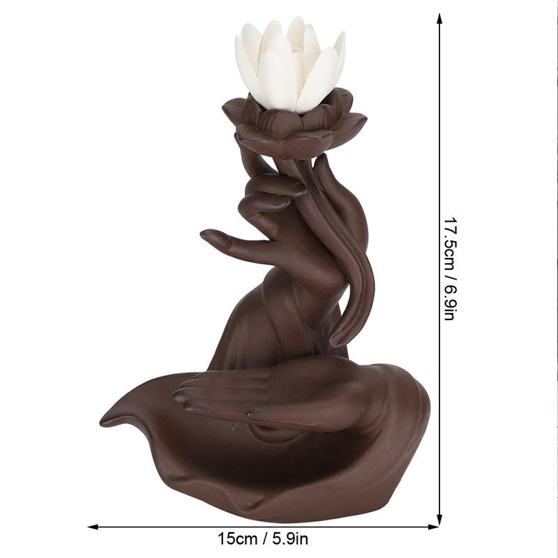 Lotus Bergamot Healing Incense Burner - Image 9